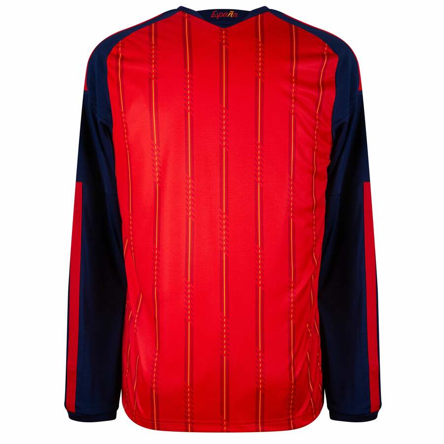 Maillot Espagne Domicile 2 Etoiles 2026 2027 Manches Longues (2) Maillot Espagne Domicile 2 Etoiles 2026 2027 Manches Longues (2)
