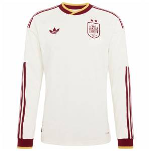 Maillot Espagne Exterieur 2 Etoiles 2026 2027 Manches Longues