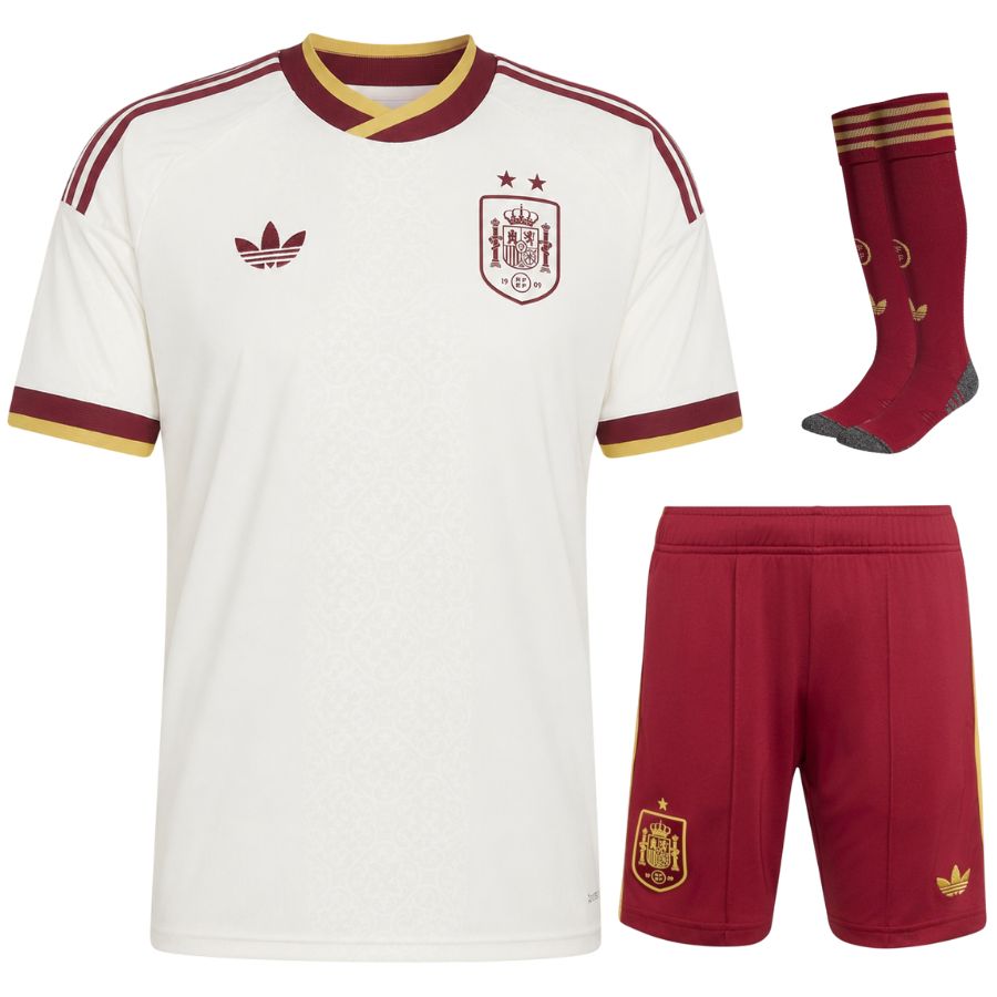 Maillot Espagne Kit Enfant Exterieur 2026 2027 2 Etoiles