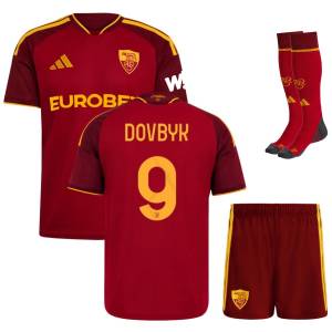 Maillot Kit Enfant AS Roma Domicile 2026 2027 Dovbyk
