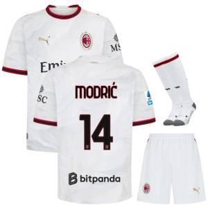 Maillot Kit Enfant Milan AC Exterieur 2026 2027 Modric