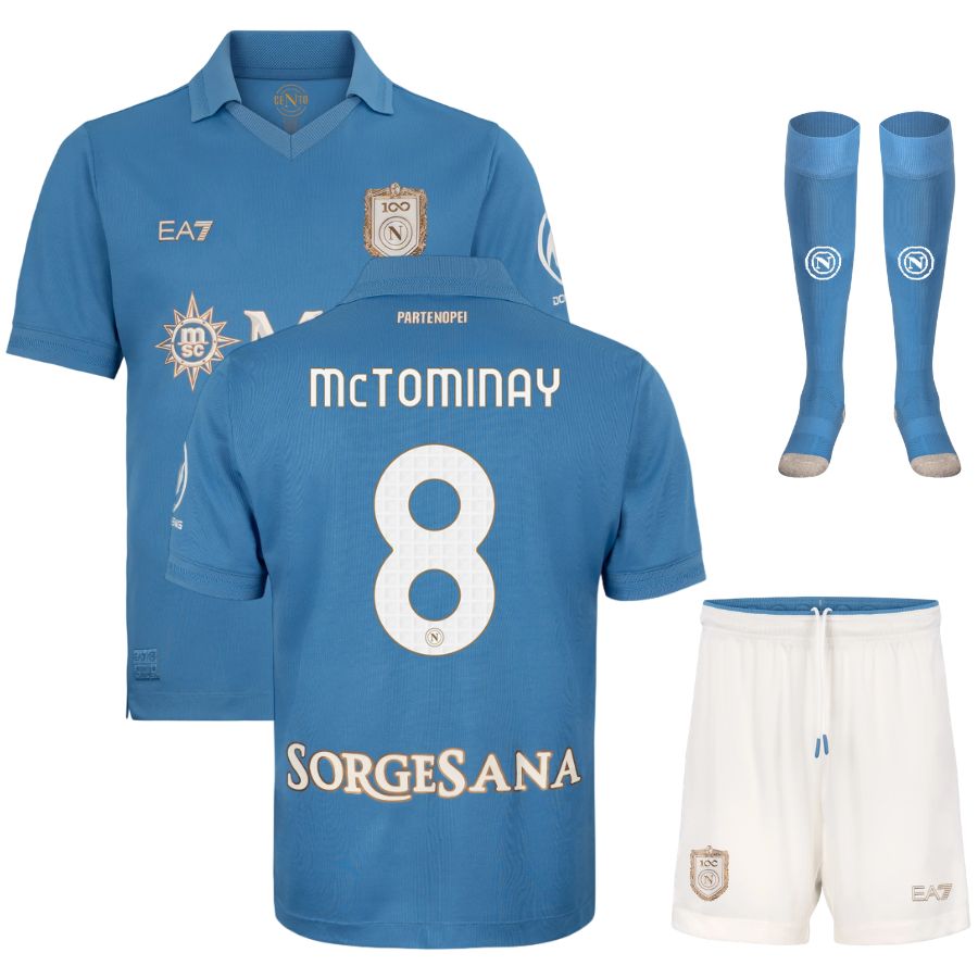 Maillot Kit Enfant Naples Domicile 2026 2027 McTominay