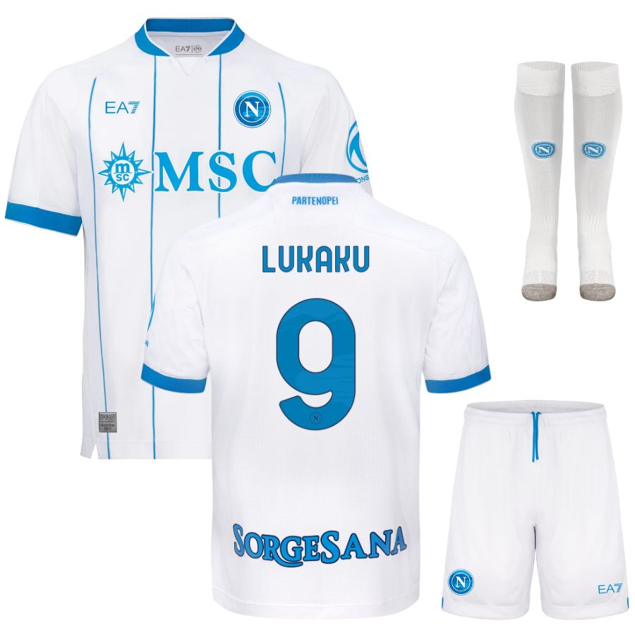 Maillot Kit Enfant Naples Exterieur 2026 2027 Lukaku Maillot Kit Enfant Naples Exterieur 2026 2027 Lukaku