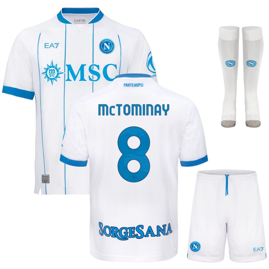 Maillot Kit Enfant Naples Exterieur 2026 2027 McTominay