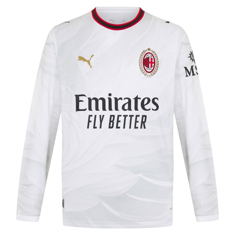 Maillot Milan AC Exterieur 2026 2027 Manches Longues (1)