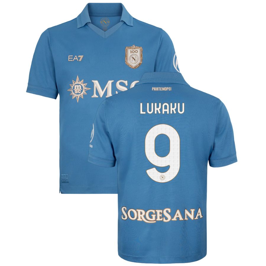 Maillot Naples Domicile 2026 2027 Lukaku (1)