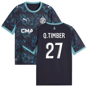 Maillot OM Exterieur 2026 2027 Quintin Timber