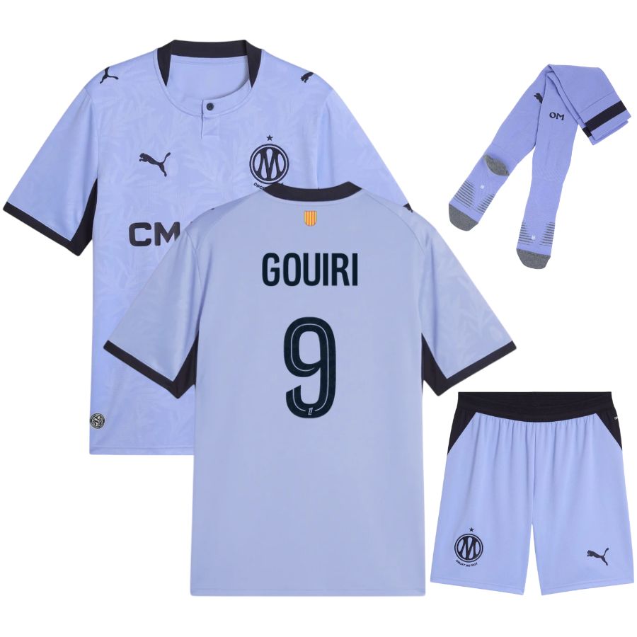 Maillot OM Kit Enfant Third 2026 2027 Gouiri Maillot OM Kit Enfant Third 2026 2027 Gouiri
