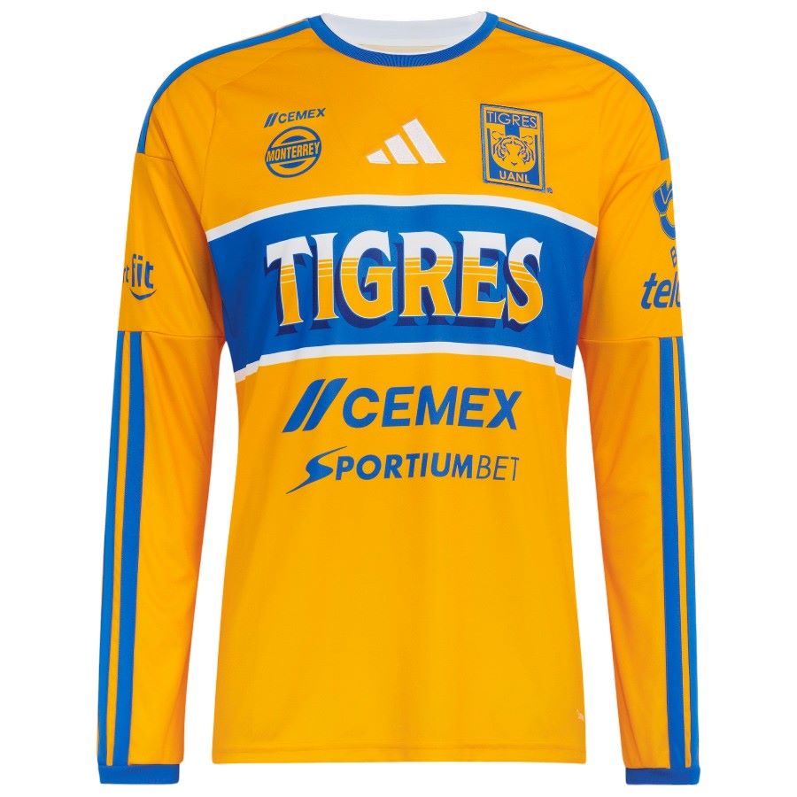 Maillot Tigres Domicile 2026 2027 Manches Longues (1)