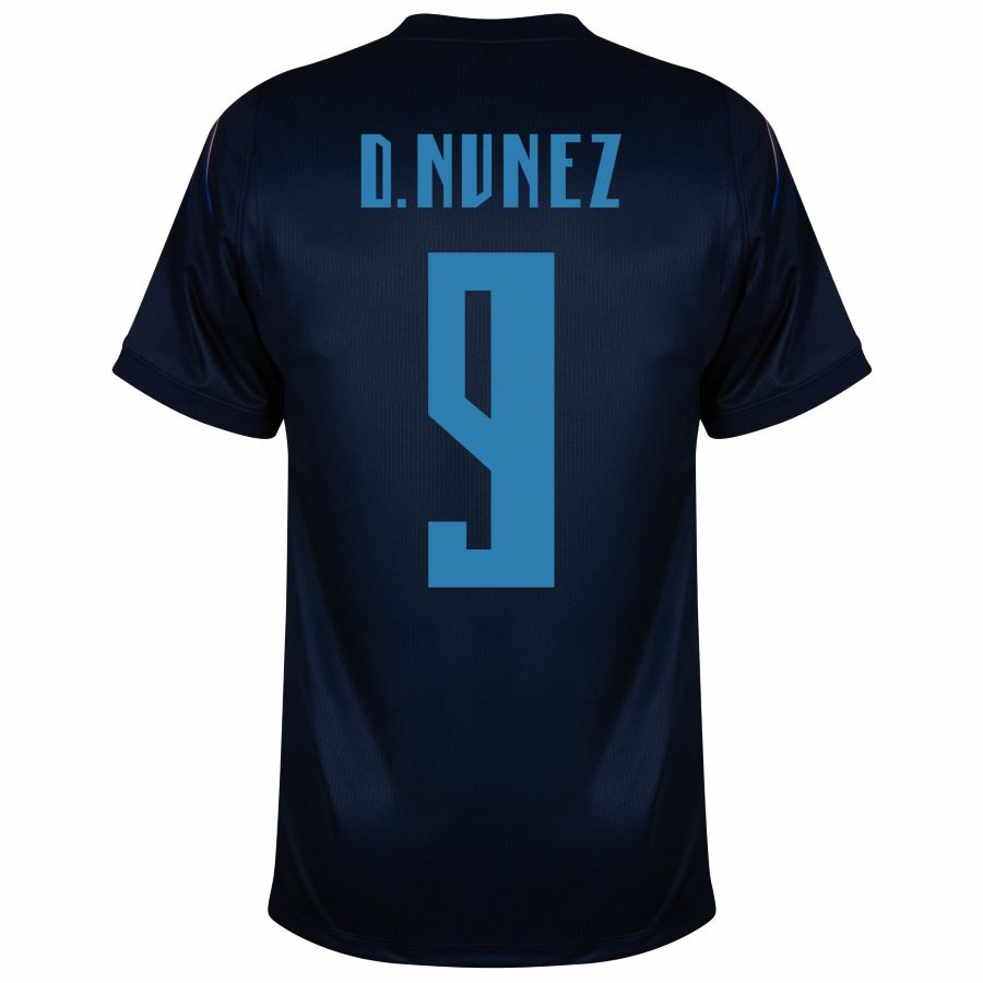 Maillot Uruguay Exterieur 2026 2027 D. Nunez (2)