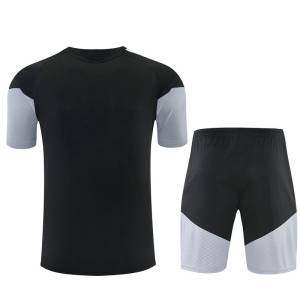 Ensemble Maillot Short Espagne 2 Etoiles 2026 2027 Noir (2)