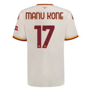 Maillot AS Roma Exterieur 2026 2027 Manu Kone (2)