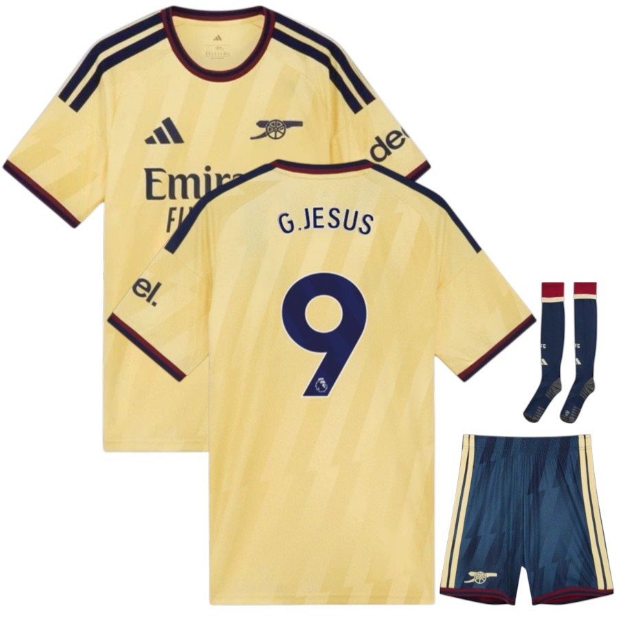 Maillot Arsenal Kit Enfant Third 2026 2027 Jesus Maillot Arsenal Kit Enfant Third 2026 2027 Jesus