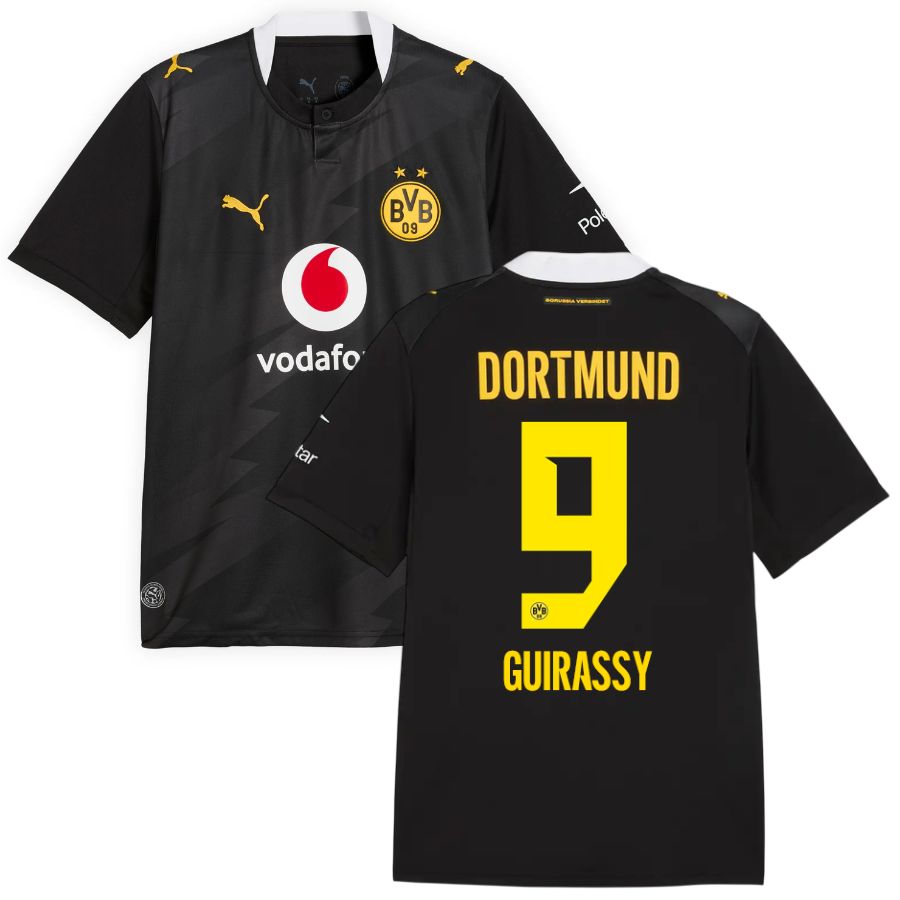 Maillot BVB Dortmund Exterieur 2026 2027 Guirassy (1)
