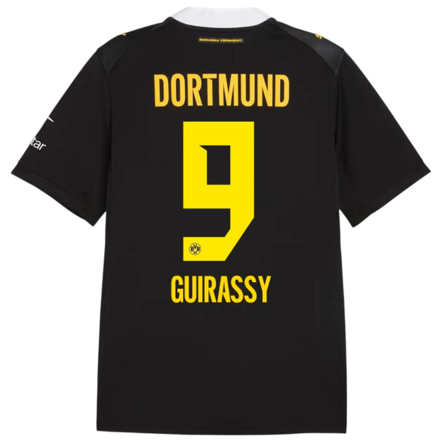 Maillot BVB Dortmund Exterieur 2026 2027 Guirassy (2)