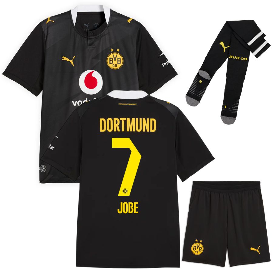 Maillot BVB Dortmund Kit Enfant Exterieur 2026 2027 Jobe Maillot BVB Dortmund Kit Enfant Exterieur 2026 2027 Jobe