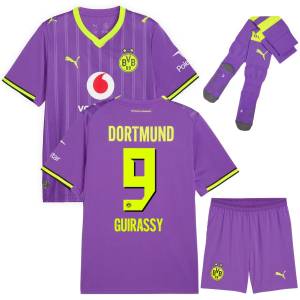 Maillot BVB Dortmund Kit Enfant Third 2026 2027 Guirassy