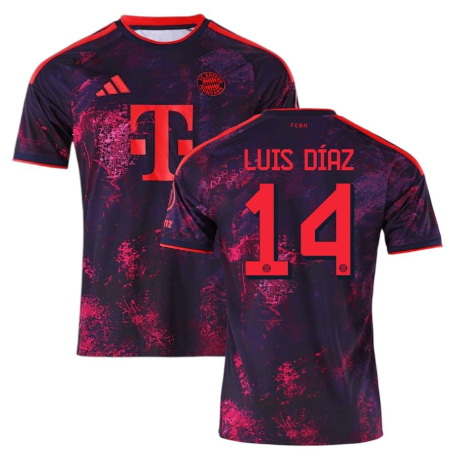 Maillot Bayern Munich Third 2026 2027 Luis Diaz (1)