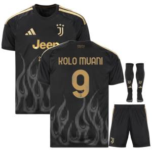 Maillot Juventus Kit Enfant Third 2026 2027 Kolo Muani