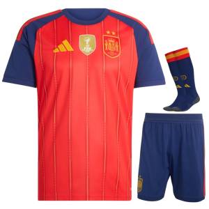 Maillot Kit Enfant Espagne Domicile 2 Etoiles Champions 2026