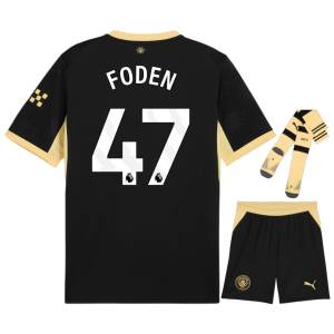 Maillot Kit Enfant Manchester City Exterieur 2026 2027 Foden