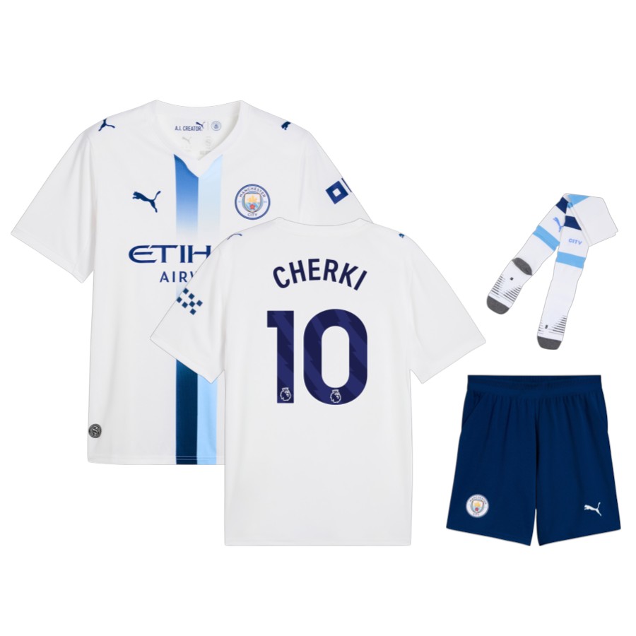 Maillot Kit Enfant Manchester City Third 2026 2027 Cherki