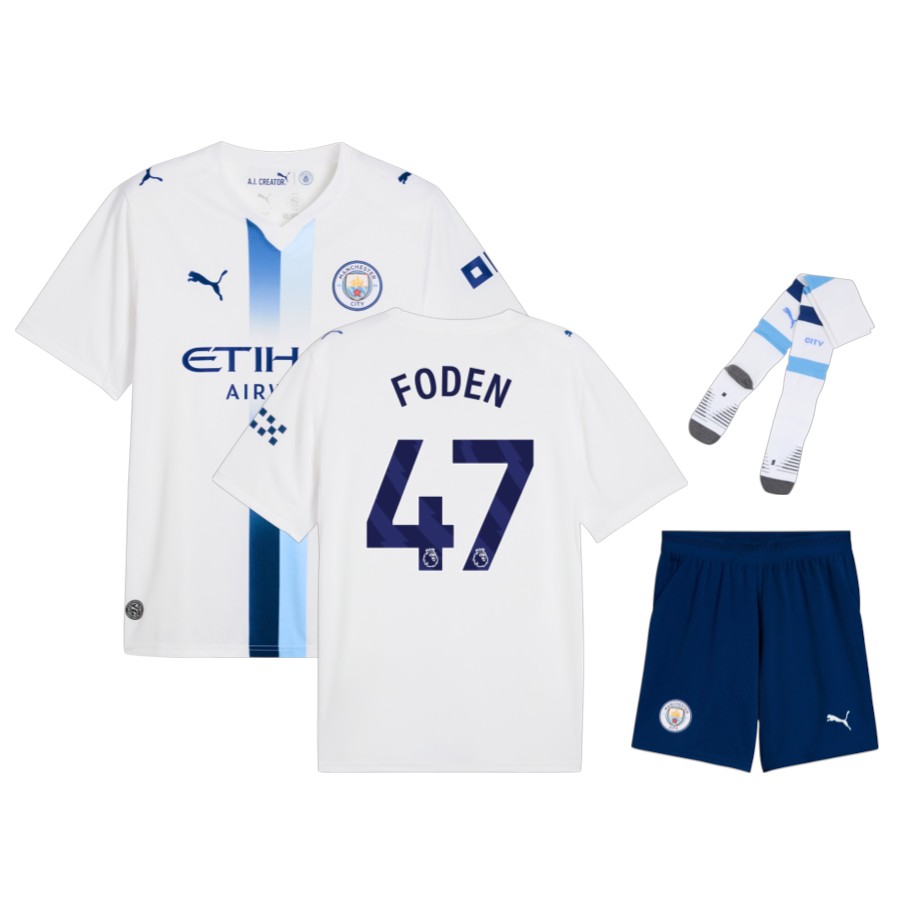 Maillot Kit Enfant Manchester City Third 2026 2027 Foden