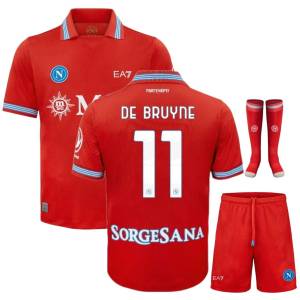 Maillot Kit Enfant Naples Third 2026 2027 De Bruyne