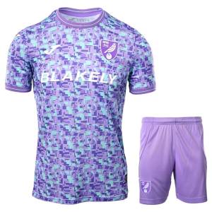 Maillot Kit Enfant Norwich City Third 2026 2027 (1)