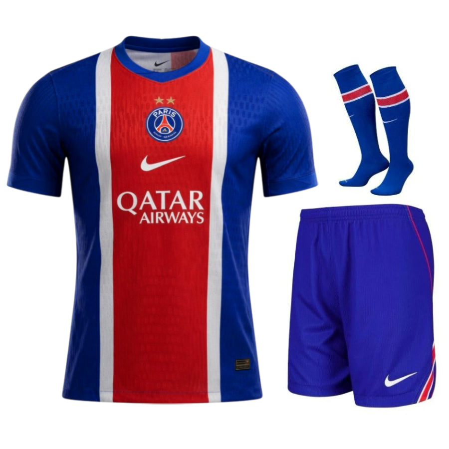 Maillot Kit Enfant PSG Domicile 2026 2027 2 étoiles Maillot Kit Enfant PSG Domicile 2026 2027 2 étoiles