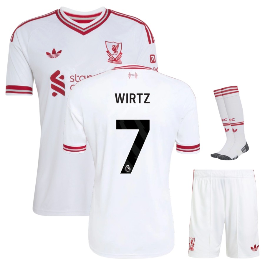 Maillot Liverpool Kit Enfant Exterieur 2026 2027 Wirtz