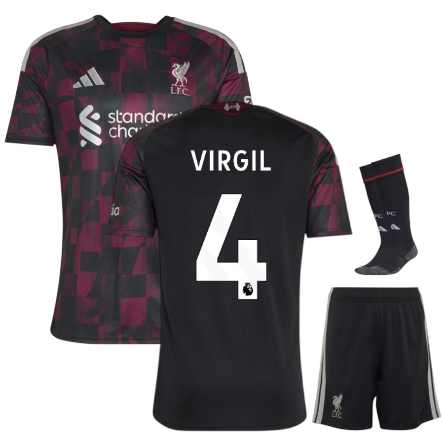 Maillot Liverpool Kit Enfant Third 2026 2027 Virgil