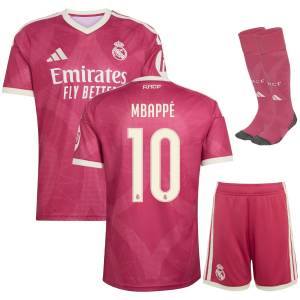 Maillot Real Madrid Kit Enfant Third 2026 2027 Mbappe