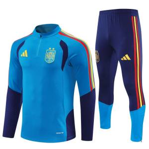 Survetement Espagne Training 2 Etoiles 2026 2027 Bleu Clair (1)