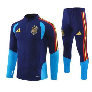 Survetement Espagne Training 2 Etoiles 2026 2027 Bleu Sombre (1)