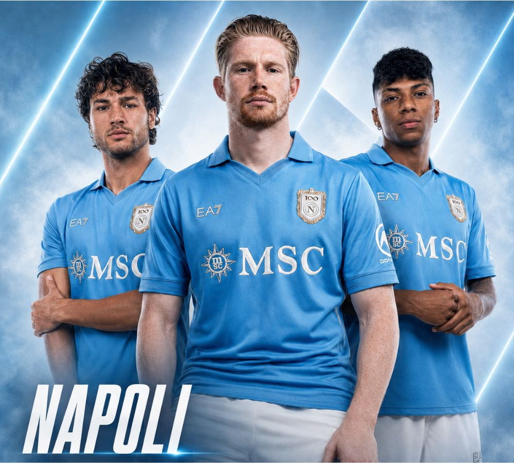 maillots de football napoli