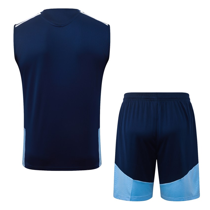 Debardeur Short Ajax 2026 2027 Bleu Sombre (2) Debardeur Short Ajax 2026 2027 Bleu Sombre (2)