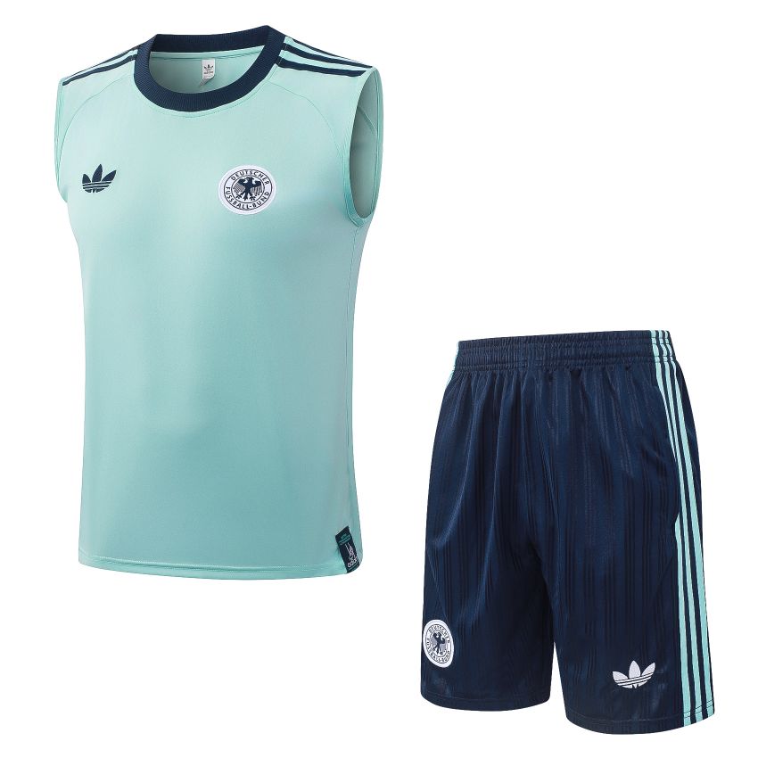 Debardeur Short Allemagne 2026 2027 Vert Clair (1)