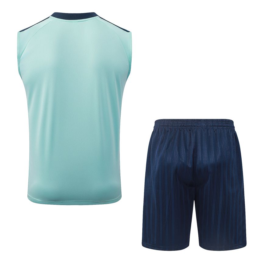 Debardeur Short Allemagne 2026 2027 Vert Clair (4)