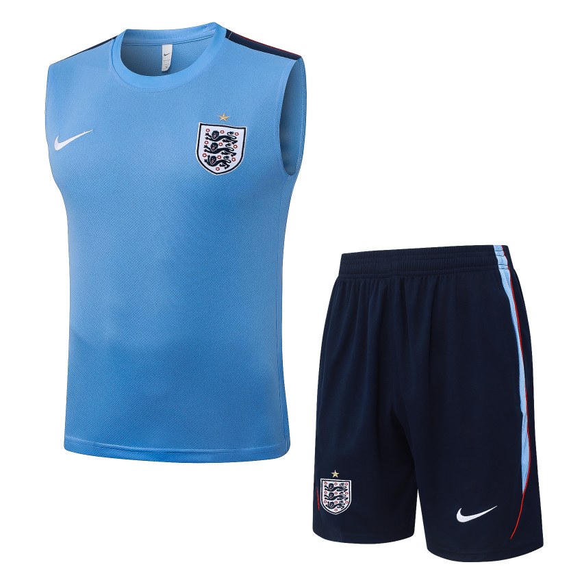 Debardeur Short Angleterre 2026 2027 Bleu Ciel (1)