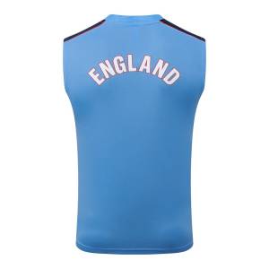 Debardeur Short Angleterre 2026 2027 Bleu Ciel (3)
