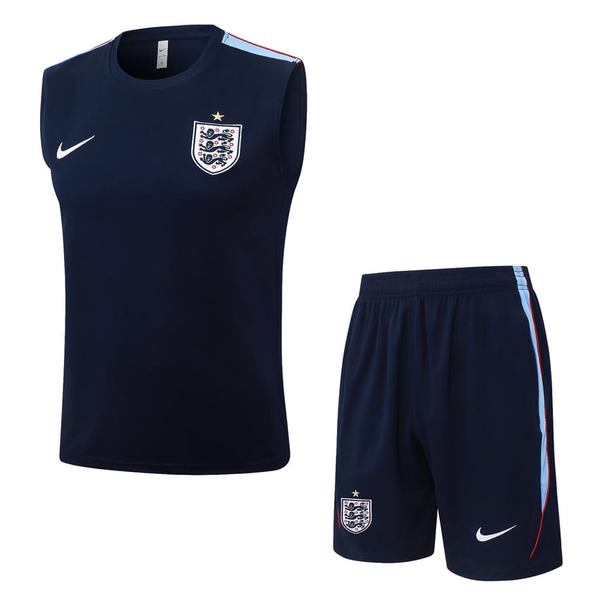 Debardeur Short Angleterre 2026 2027 Bleu Sombre (1)