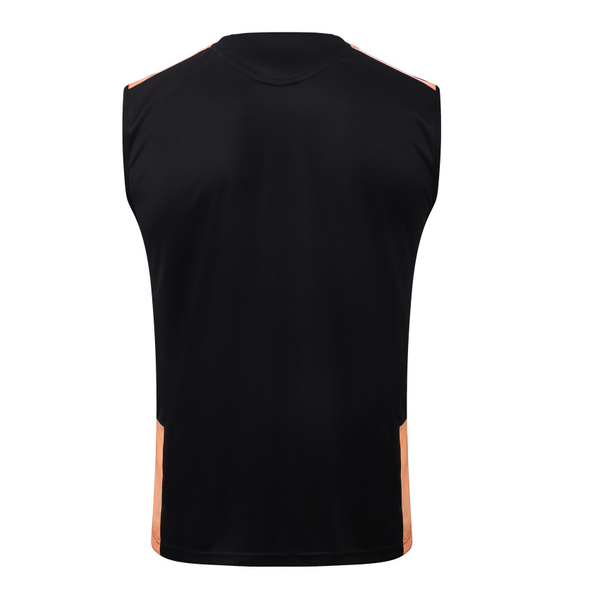 Debardeur Short Arsenal 2026 2027 Noir Orange (3)