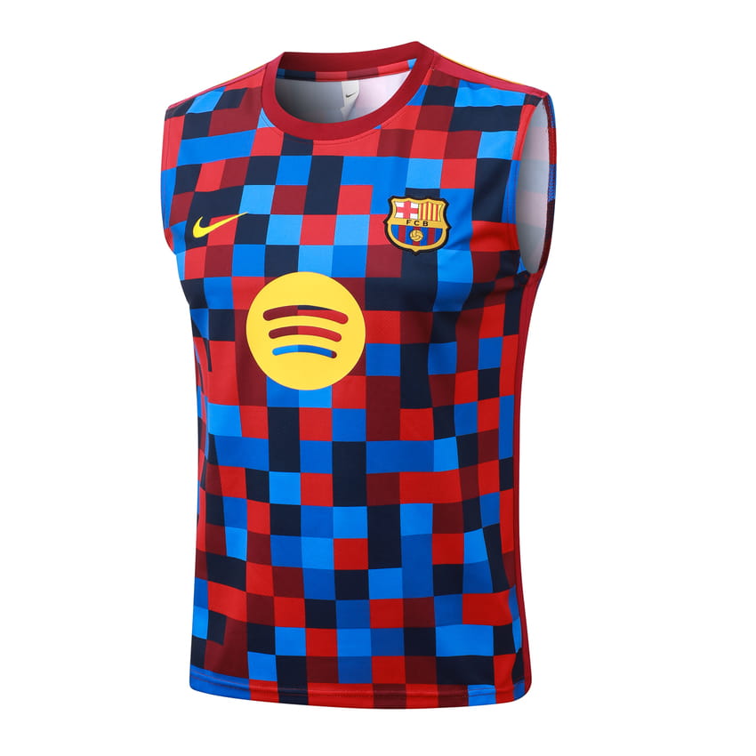 Debardeur Short Barca 2026 2027 Bleu Rouge (3)