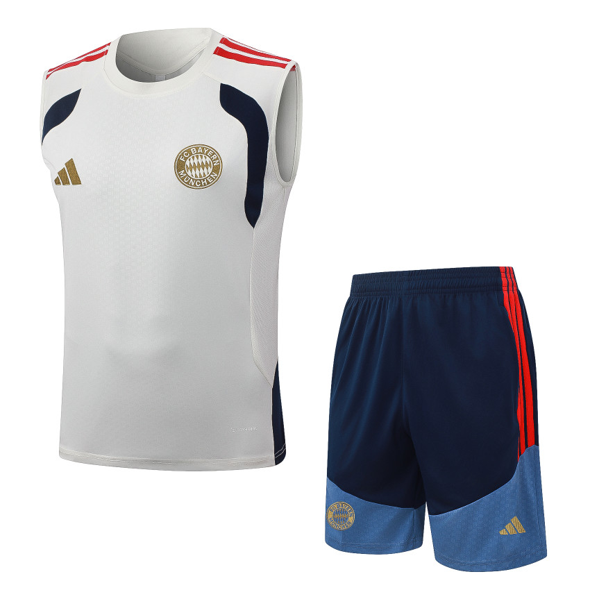 Debardeur Short Bayern Munich 2026 2027 Beige (1)