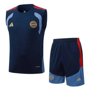 Debardeur Short Bayern Munich 2026 2027 Bleu Sombre