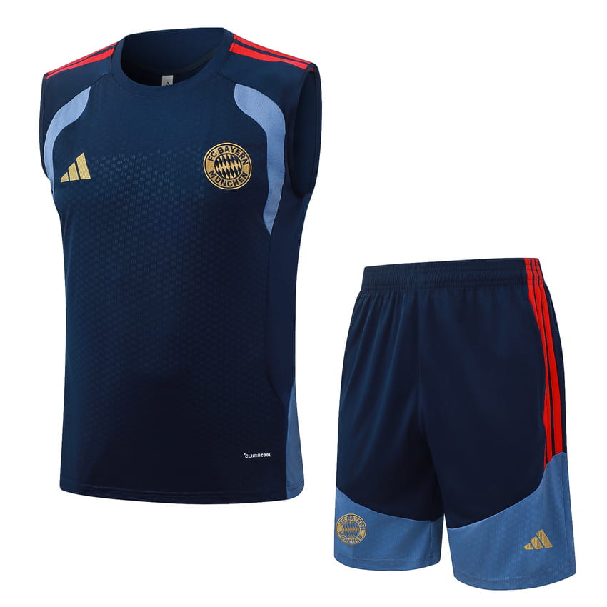 Debardeur Short Bayern Munich 2026 2027 Bleu Sombre (1)