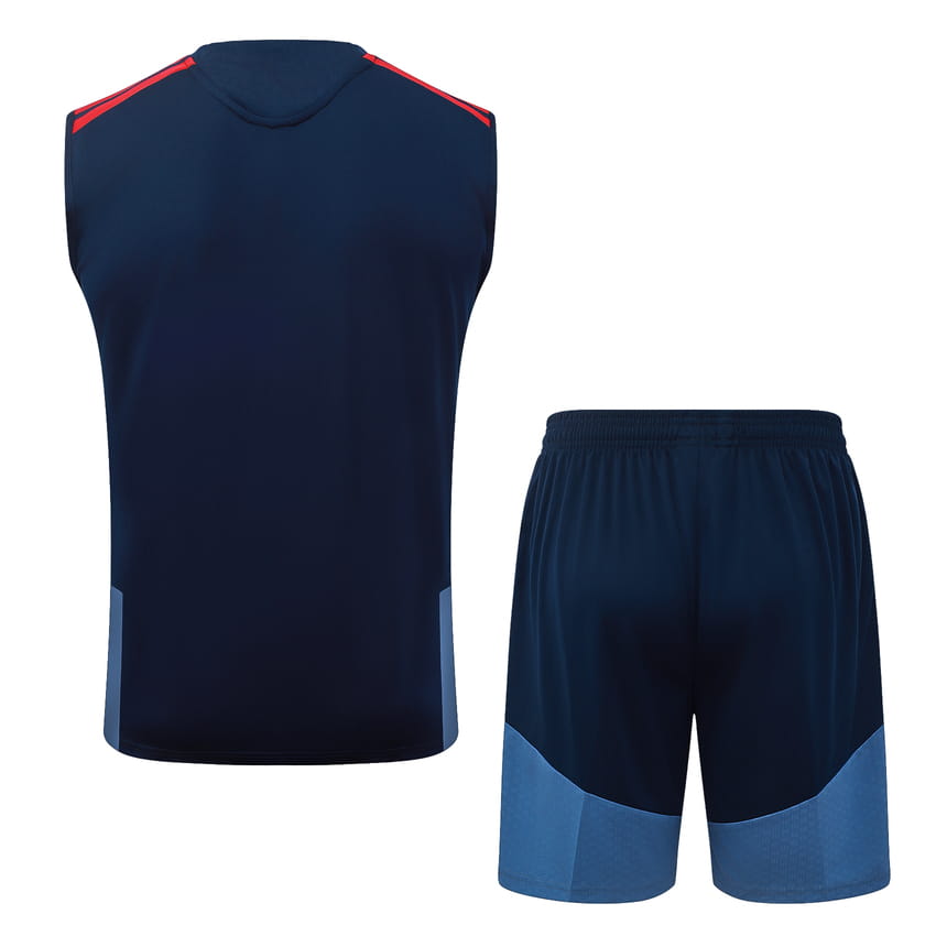 Debardeur Short Bayern Munich 2026 2027 Bleu Sombre (4)