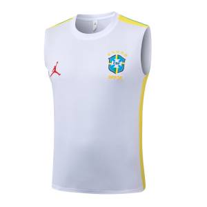 Debardeur Short Bresil 2026 2027 Blanc (4)