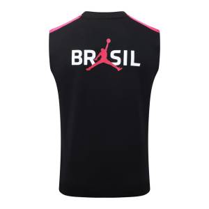 Debardeur Short Bresil 2026 2027 Noir Rouge (4)
